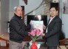 Đồng chí Nguyễn Hùng Cường - Phó Giám đốc Sở chúc tết gia đình chính sách