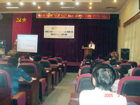 Hội nghị Quản lý nhà nước về CNTT tỉnh Điện Biên năm 2008