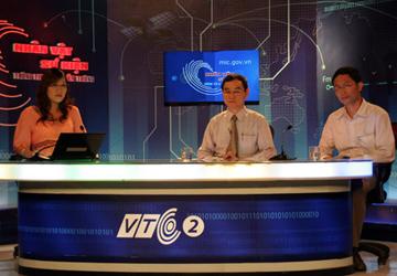 Các khách mời của chương trình tại trường quay S2 - Đài truyền hình kỹ thuật số VTC. (Ảnh: VTC News) 