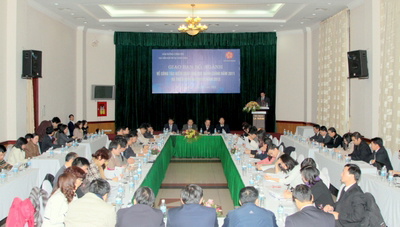 Buổi giao ban Bộ, ngành về công tác kiểm soát TTHC ngày 11/1. Ảnh: Chinhphu.vn