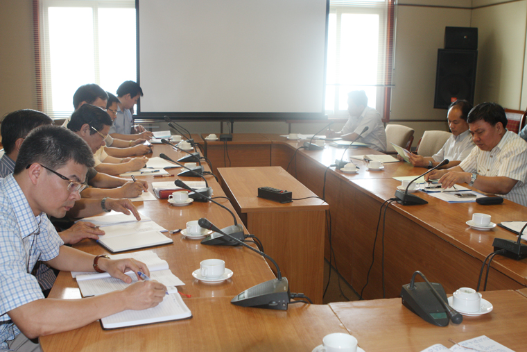 Thứ trưởng Đỗ Qúy Doãn làm việc với UBND tỉnh Điện Biên.