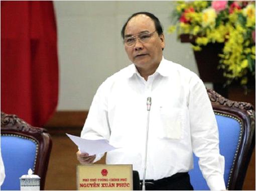 Ủy viên Bộ Chính trị, Phó Thủ tướng Chính phủ Nguyễn Xuân Phúc