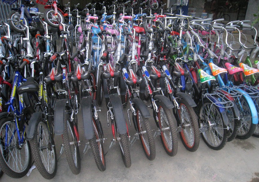 Cửa hàng xe đạp điện Sơn lan tổ 3 phường Mường Thanh.