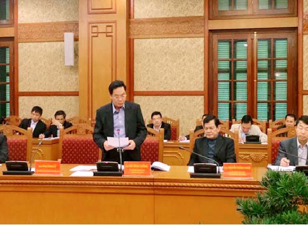 Họp ban Chỉ đạo Cải cách tư pháp TƯ đã họp phiên thứ 12 .Ảnh :Hương Giang