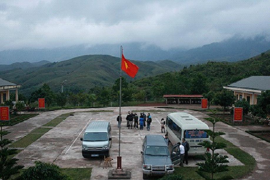 Đồn biên phòng A Pa Chải thuộc xã Sín Thầu, huyện Mường Nhé, tỉnh Điện Biên đến giờ vẫn chưa thể sử dụng dịch vụ 3G. Ảnh: X.B