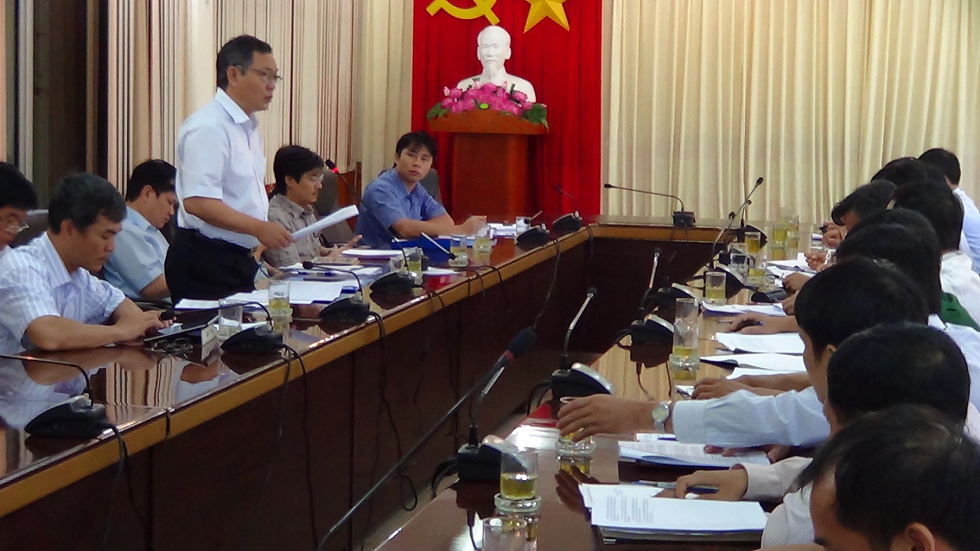 Thứ trưởng Bộ TT&TT phát biểu tại buổi làm việc với UBND tỉnh Điện Biên