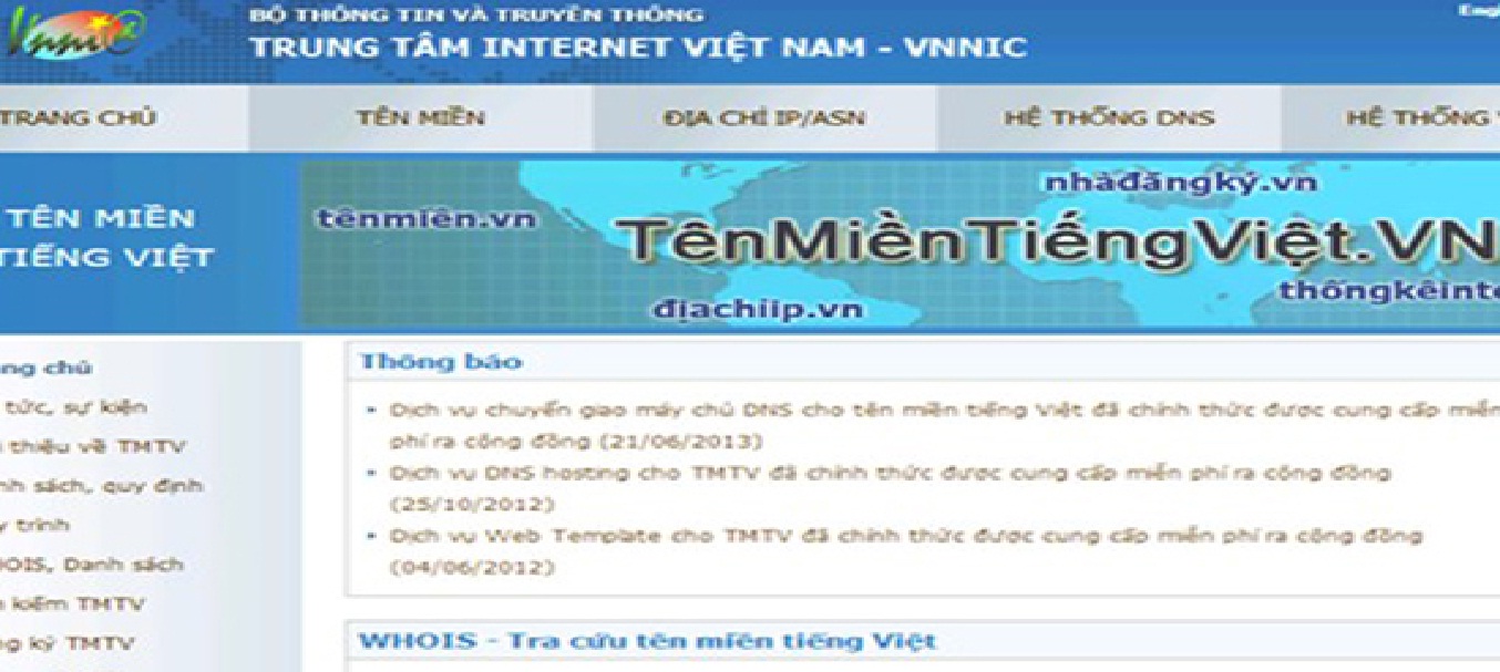 Trong số 1 triệu tên miền tiếng Việt đã được đăng ký, vẫn còn tỷ lệ lớn tên miền chưa được đưa vào sử dụng trong thực tế (ảnh minh họa; nguồn: Internet)