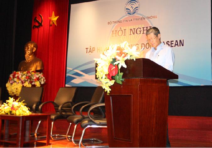 Thứ trưởng Nguyễn Thành Hưng phát biểu khai mạc Hội nghị
