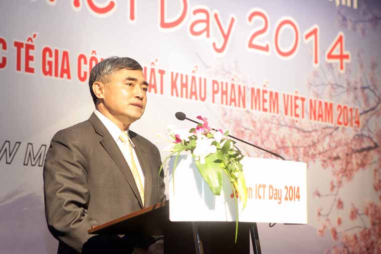 Thứ trưởng Nguyễn Minh Hồng phát biểu tại Ngày CNTT Nhật Bản tại Việt Nam