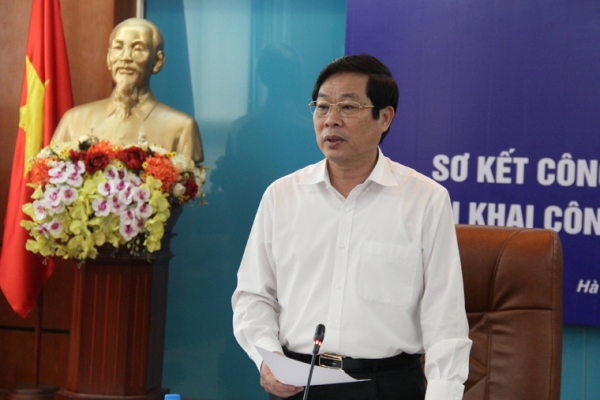 Bộ trưởng Nguyễn Bắc Son phát biểu chỉ đạo tại Hội nghị.