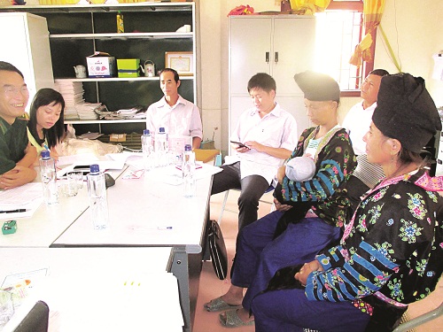 Tổ chuyên viên liên hợp-Ban Chỉ đạo 2627 tỉnh phối hợp với UBND xã Mường Nhé, huyện Mường Nhé rà soát phỏng vấn trực tiếp người dân thuộc đối tượng của Thỏa thuận