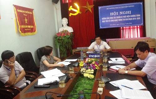 Sở TT&TT Điện Biên tham dự hội nghị