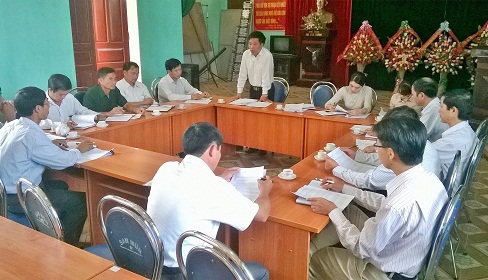 Ban Tuyên giáo Tỉnh ủy Điện Biên kiểm tra, giám sát công tác Tuyên giáo và Chỉ thị 03 của Bộ Chính trị tại xã Sam Mứn, huyện Điện Biên (Điện Biên).