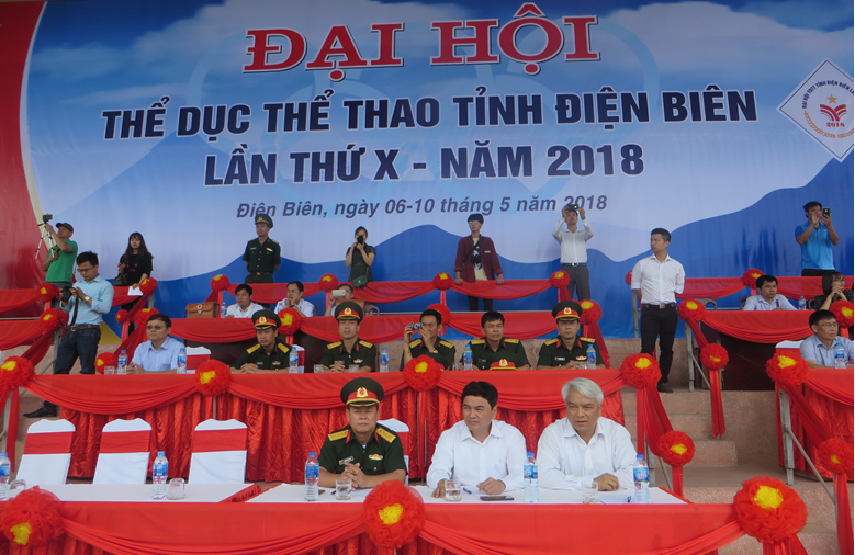 Hơn 8000 người tham dự tổng duyệt chương trình Khai mạc Đại hội TDTT tỉnh Điện Biên lần thứ X - năm 2018