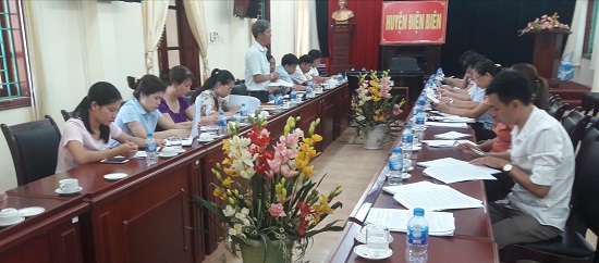 Kiểm tra công tác cải cách hành chính tại  huyện Điện Biên
