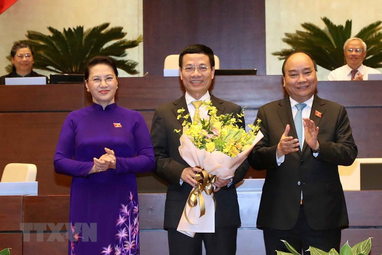 Quốc hội phê chuẩn việc bổ nhiệm ông Nguyễn Mạnh Hùng làm Bộ trưởng Bộ Thông tin và Truyền thông