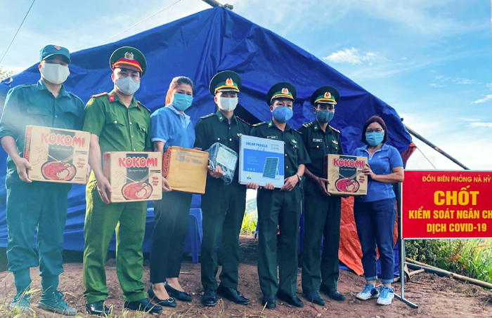 Hội LHPN huyện Nậm Pồ: Tổ chức tuyên truyền phòng chống dịch Covid-19