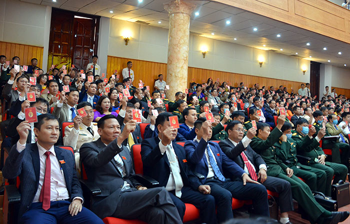Đại hội Đảng bộ tỉnh Điện Biên lần thứ XIV họp phiên trù bị