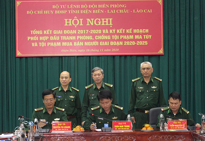 Phối hợp phòng, chống tội phạm ma túy, mua bán người trên tuyến biên giới 3 tỉnh Lào Cai, Lai Châu, Điện Biên