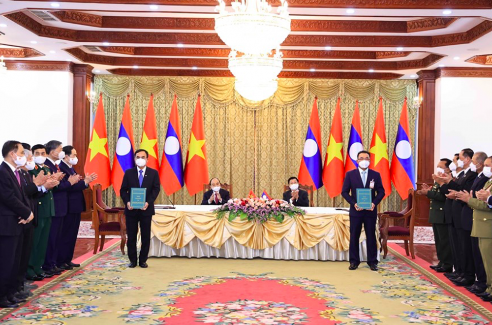 Thêm 3 biên bản hợp tác năng lượng được ký kết giữa Việt Nam - Lào