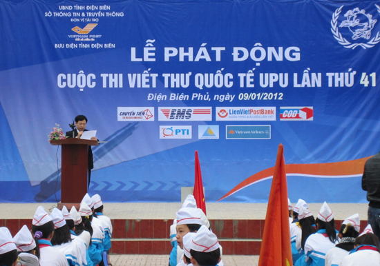 Đ/c Nguyễn Hùng Cường, Phó Giám đốc Sở TT&TT phát động cuộc thi.