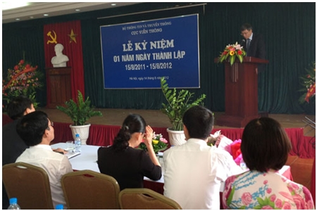 Thứ trưởng Bộ TT&TT Lê Nam Thắng phát biểu tại hội nghị.