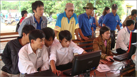 Phát triển mạng băng rộng thông qua các chương trình cộng đồng, VNPT đã và đang nối mạng tri thức cho thanh thiếu niên Việt Nam.